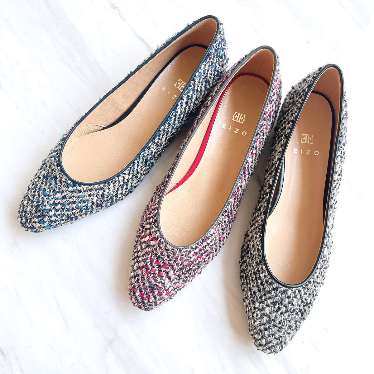 EIZO パンプス EIZO ツイードローヒールパンプス 【EO12114】 – EIZO WEB SHOP