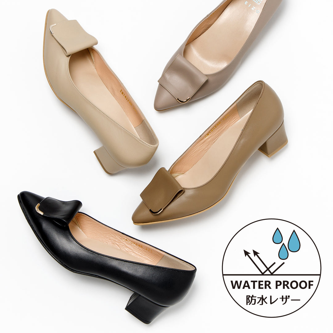 EIZO 防水レザースクエアモチーフパンプス 【EP14274R】 – EIZO WEB SHOP