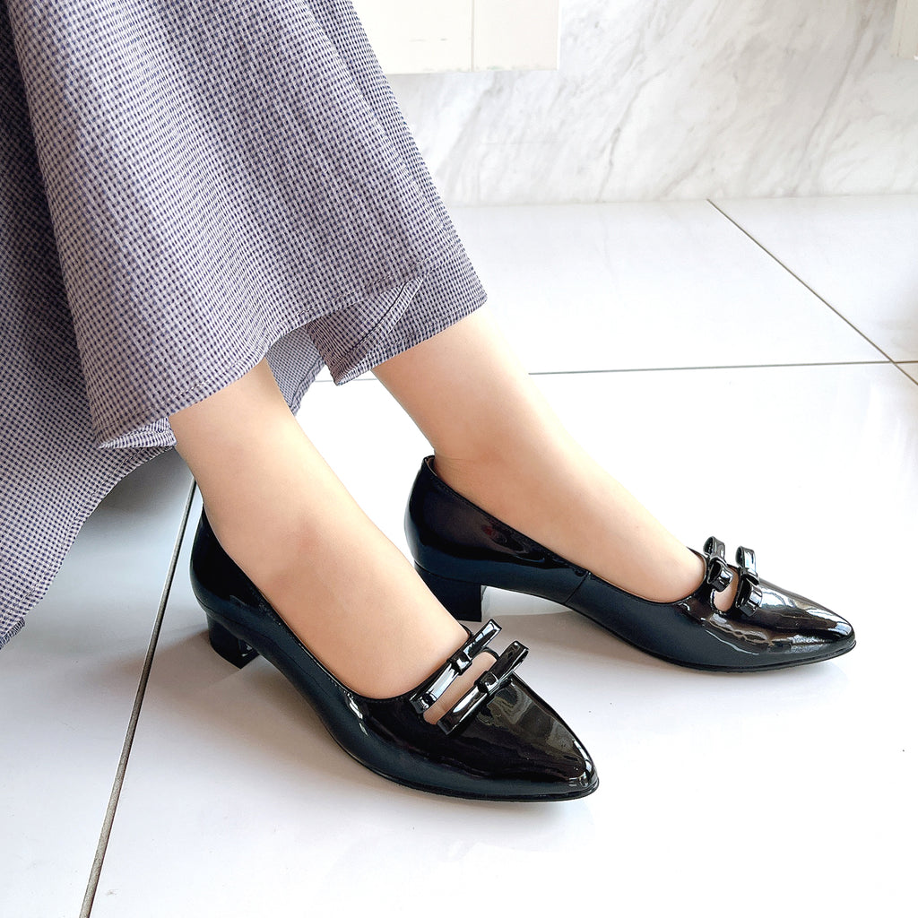 EIZO エナメルWリボンパンプス 【EO13116】 – EIZO WEB SHOP